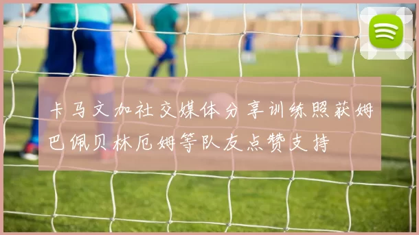 卡马文加社交媒体分享训练照获姆巴佩贝林厄姆等队友点赞支持